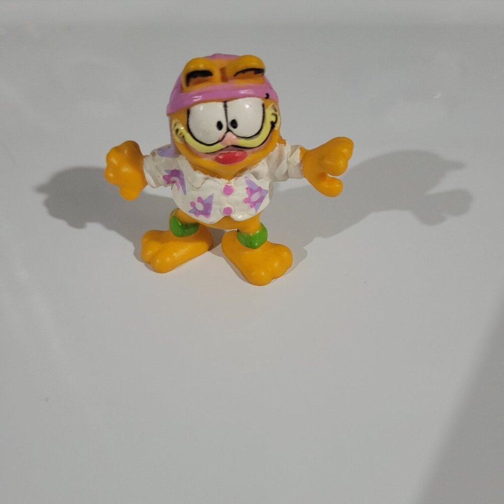 Garfield 1978 Garfield vacation toy figure vintage
